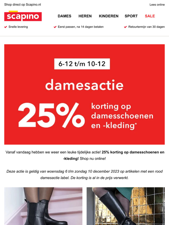 Scapino sale dames online schoenen