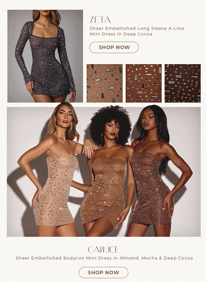 knee length dresses for ladies Embellished Sweetheart A-Line Mini Dress in Almond