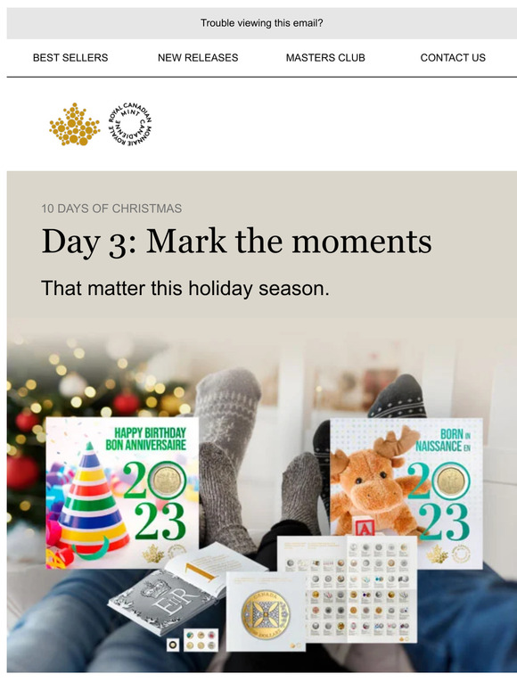 Day 3: Mark the moments that matter this holiday season.