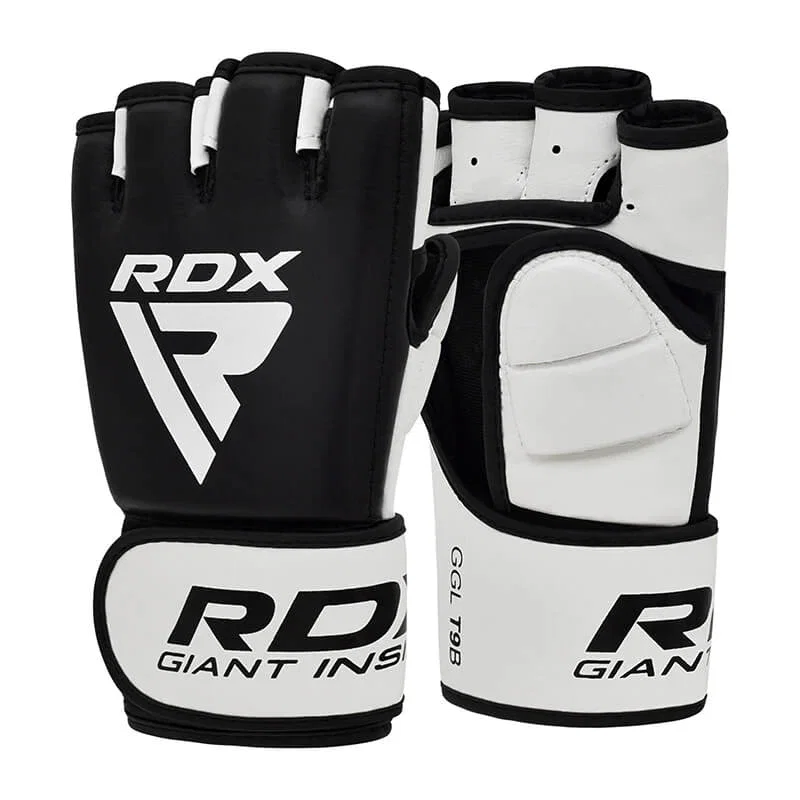 Image of RDX T9 Hearse Leather MMA Gloves