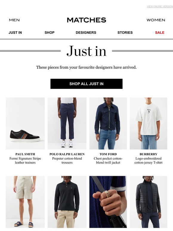 matchesfashion Weekend plans? Shop these justlanded looks Milled