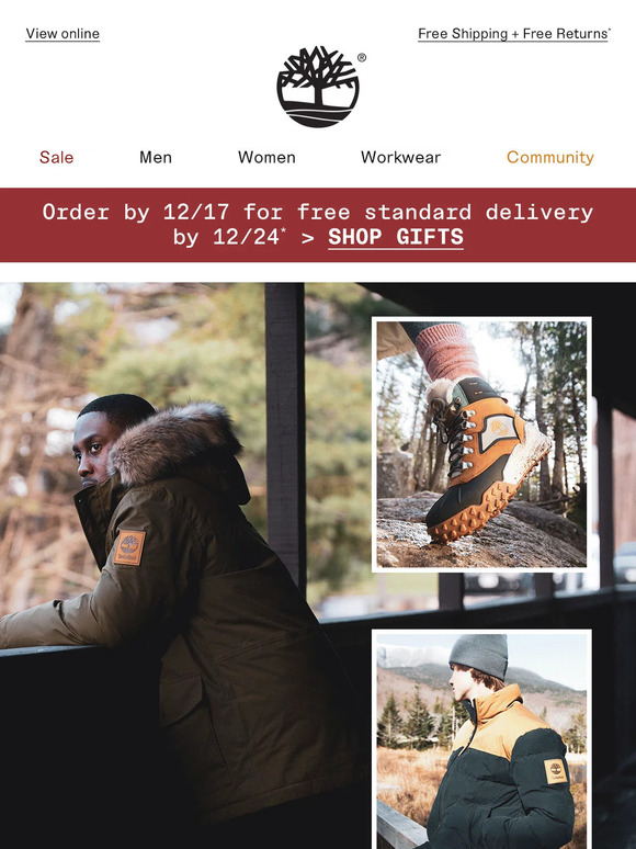 Timberland Email Newsletters Shop Sales, Discounts, and Coupon Codes