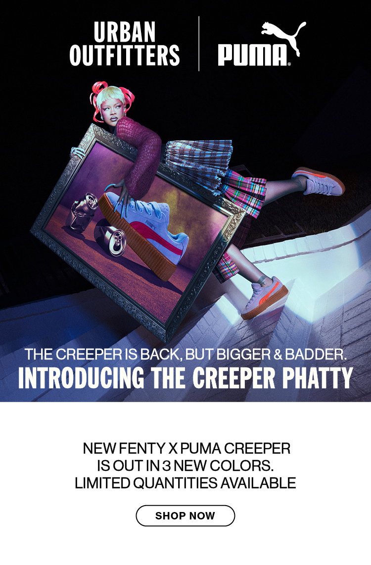 Urban Outfitters (EU): NEW • FENTY X PUMA Creeper Phatty →