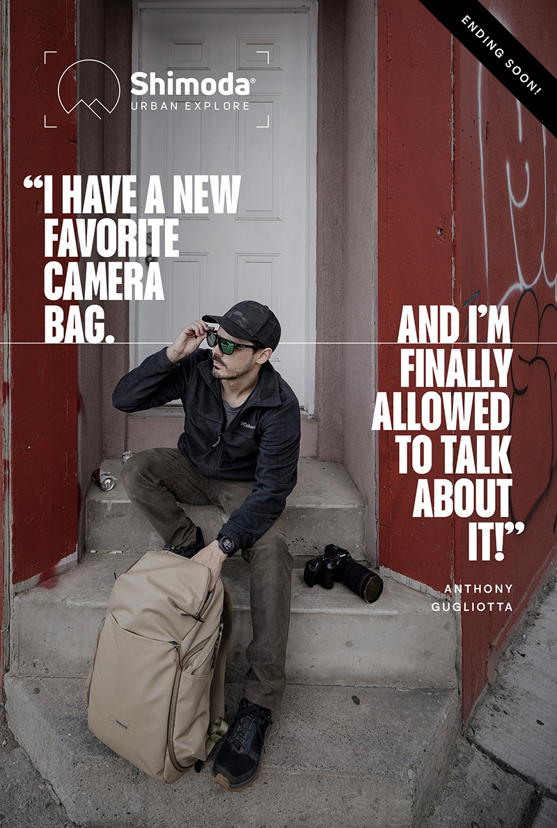 I have a new favorite camera bag. And I’m finally allowed to talk about it!