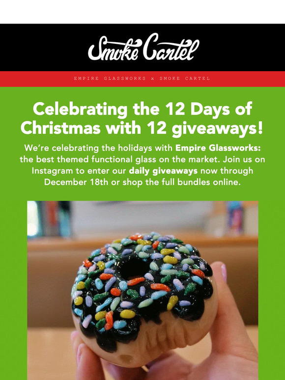 12 days of GIVEAWAYS 🎄