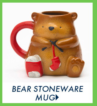 Bear Stoneware Mug