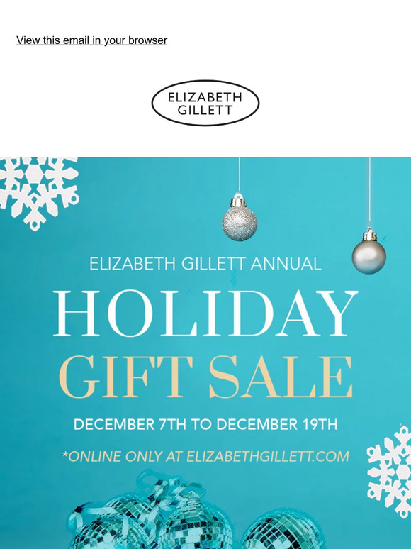 Holiday Gift Sale 2023