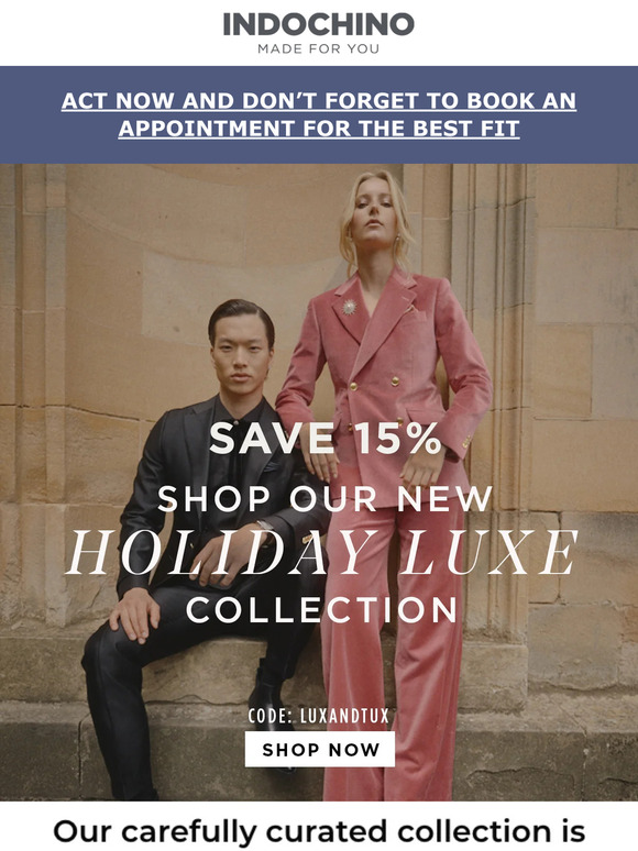 Ho, ho, hope you’re ready to save!🎅Shop the Holiday Luxe event now