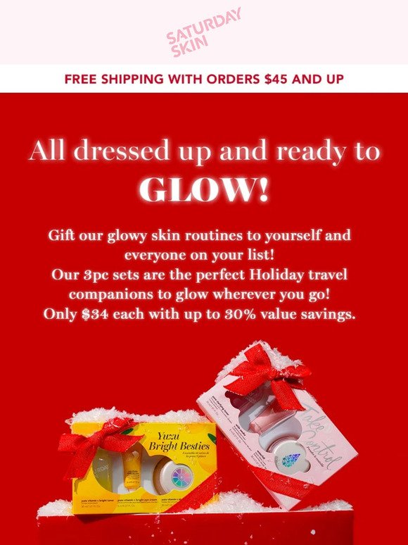 Holiday Sets for only $34