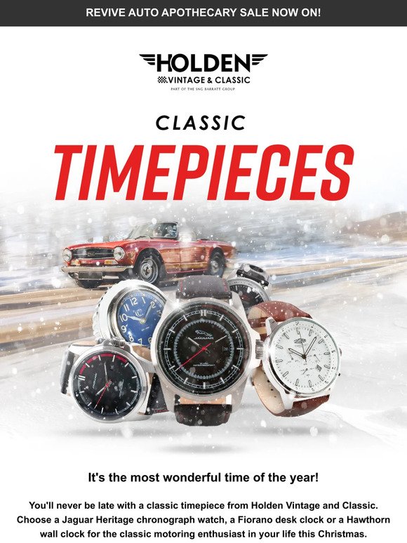 Classic Timepieces ⌚️