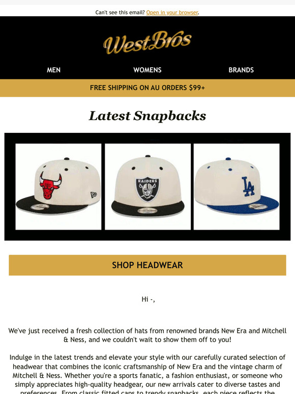 Fresh Snapback Arrivals 🧢