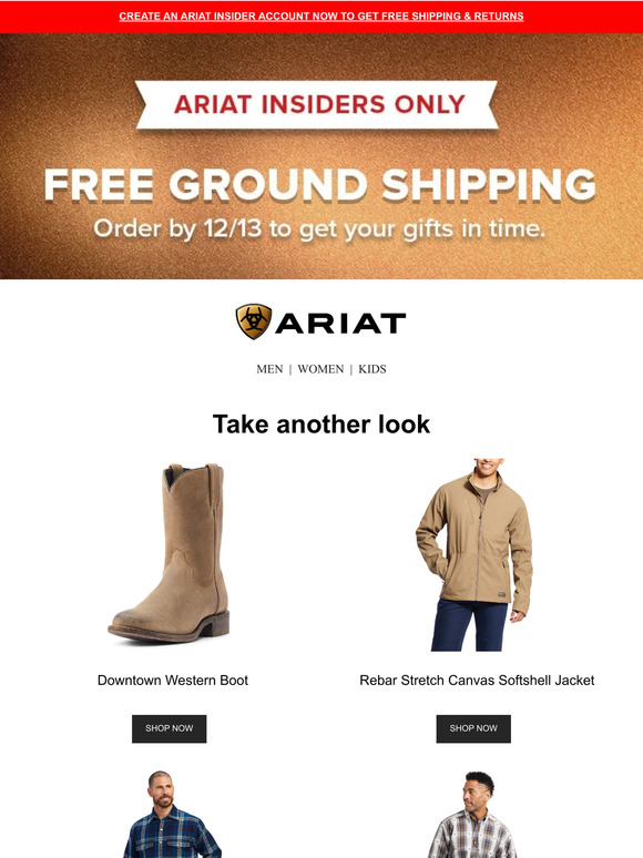 ariat Oooh, Good Choice! Milled