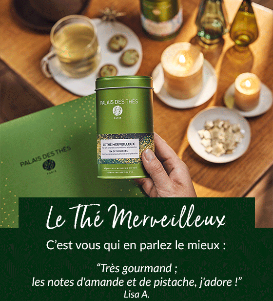 Palais Des Thes Le Thé Merveilleux amandes et pistaches en fête ! Milled