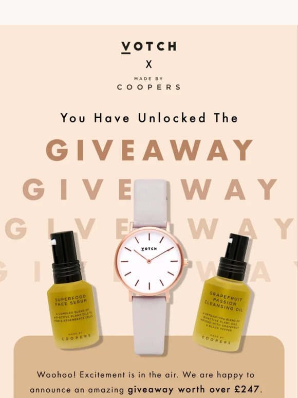 Unlock Exclusive Access to Our £247 Giveaway