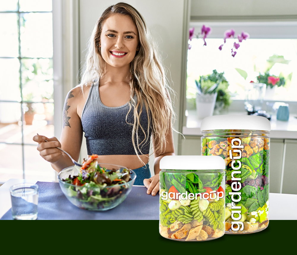Image of Fitness Model Eating Clean