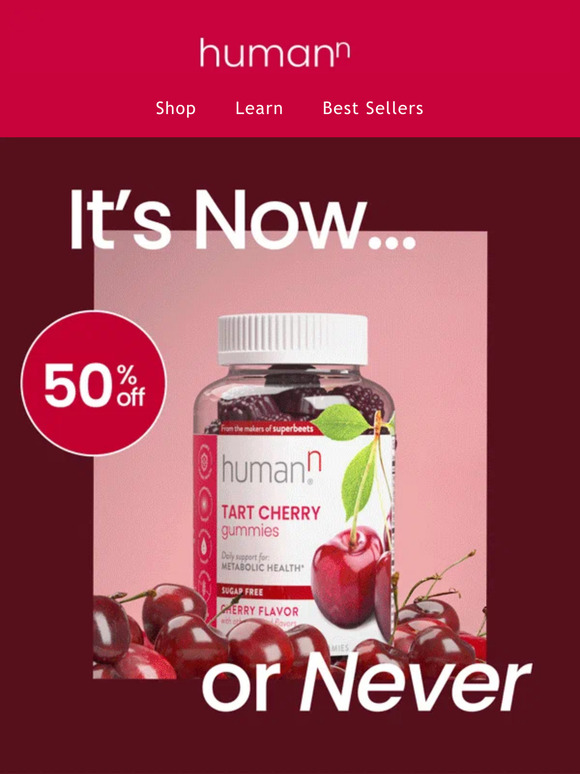 HumanN 50 off Save NOW...or Never! Milled