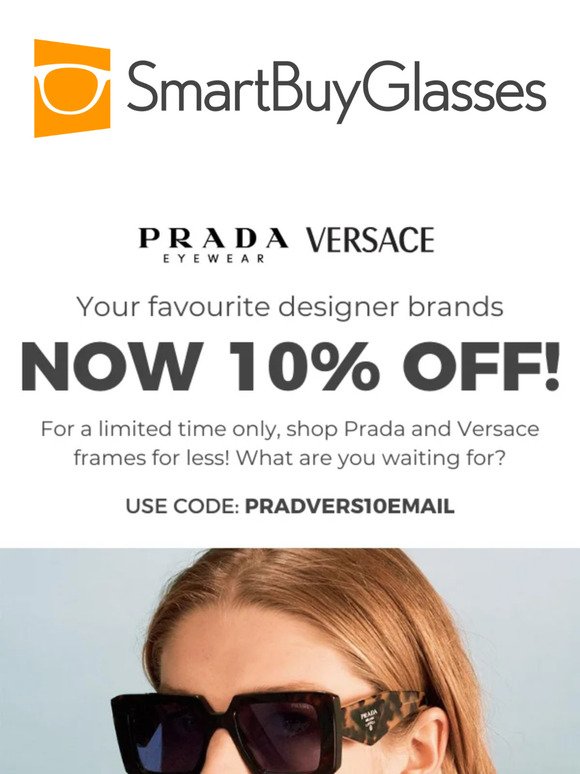 🌟 Starts now: 10% off Prada & Versace