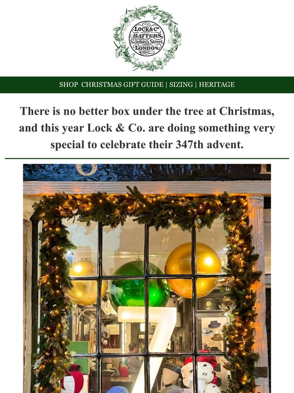 Lock & Co. Advent Calendar Day 7