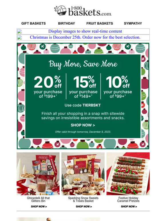 1800flowers Ends tomorrow ⛄ Take up to 20 off! Milled