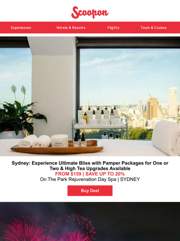 Sydney: Pamper Packages for One or Two near Hyde Park