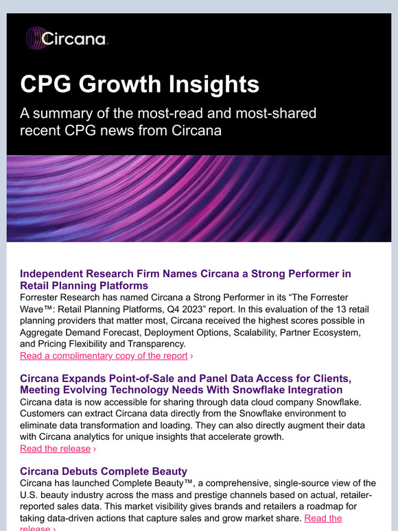 CPG Growth Insights: Monthly Recap of News and Insights