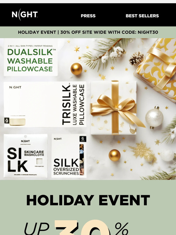 🎁 30% OFF HOLIDAY EVENT 🎁