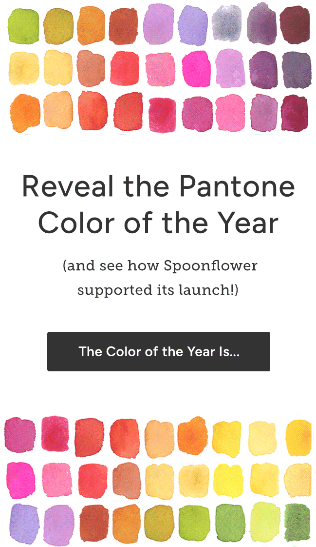 Spoonflower Reveal the 2024 Pantone Color of the Year 🌈 Milled