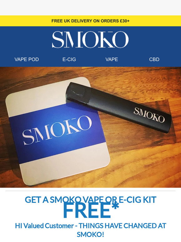 smoko vape pod kit SMOKO Vape Pod Kit Review