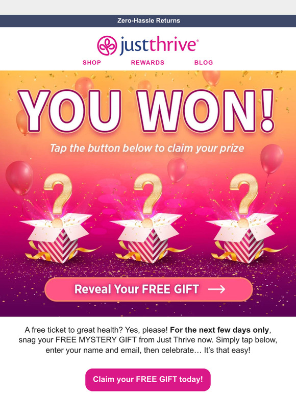 Unlock your mystery gift