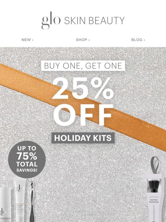 BOGO 25% off ALL holiday kits!