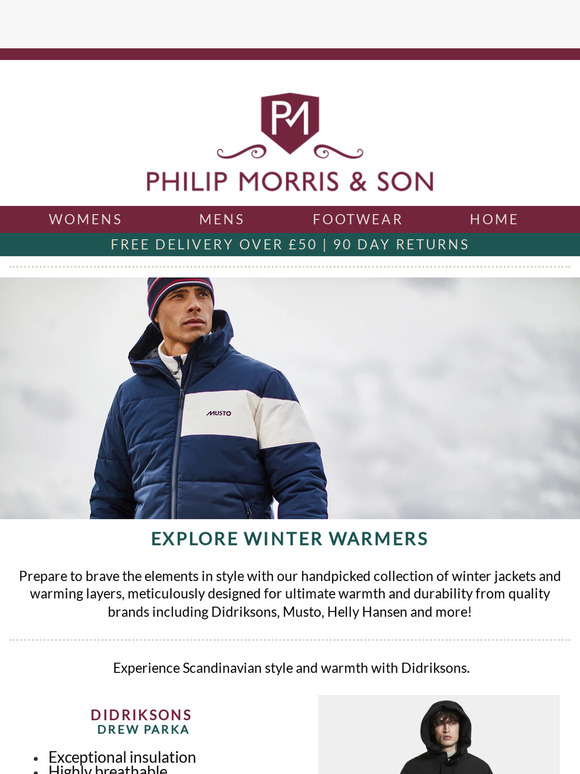 Winter Warmers: Barbour, Helly Hansen and more 🥶