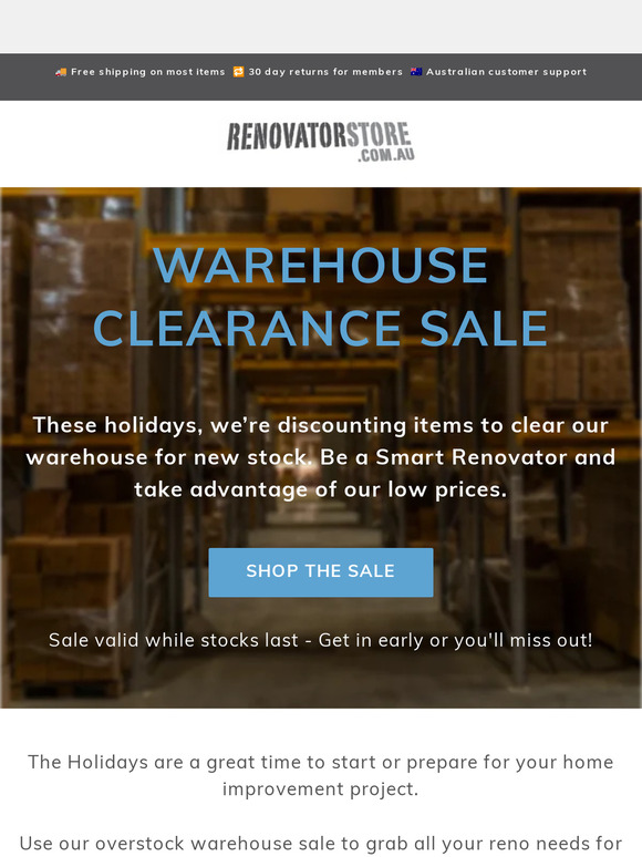 Holidays Clearance Sale 🔔 New Deals Available