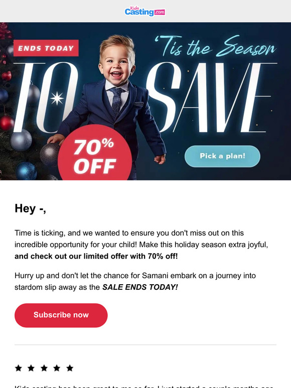 'Tis the Season sale is almost over | Ends today!