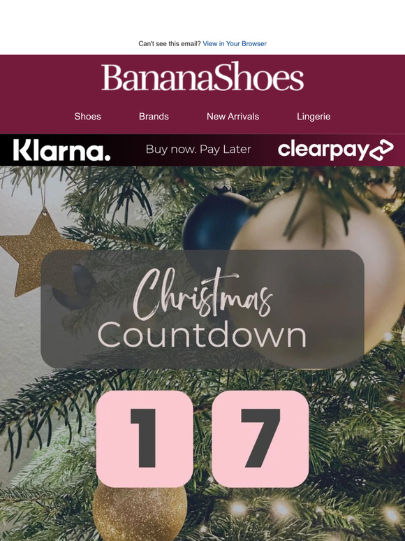 Holiday Order Deadlines: Get Your Shoes and Lingerie on Time!