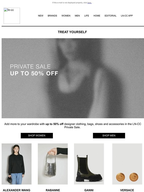 Don't Miss Out: Private Sale Up To 50% Off