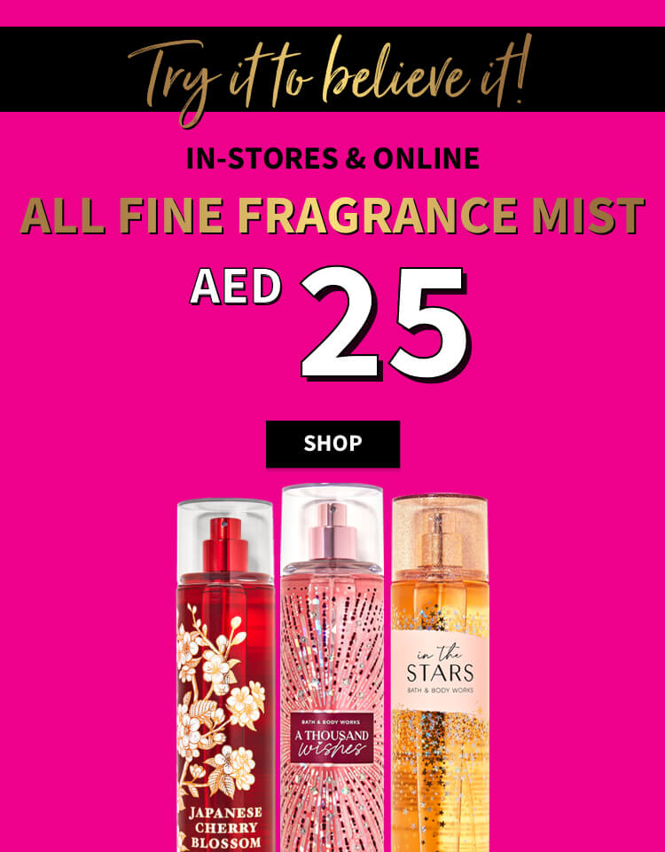 Bath & Body Works: psst...don't miss these AED25 fragrance mists ...