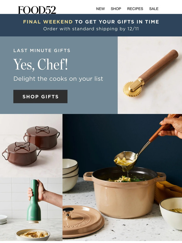 Final days to get gifts in time. Pasta lovers 🍝 will flip over these.