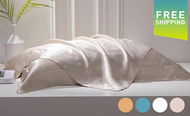2-Pack of Mulberry Silk Pillowcases