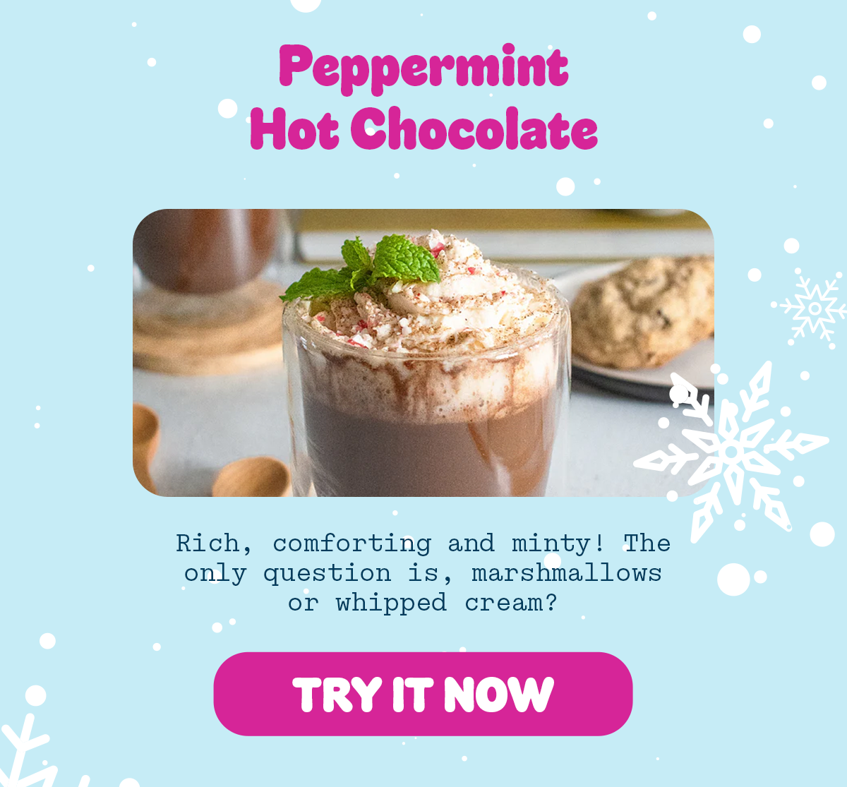 Peppermint Hot Chocolate