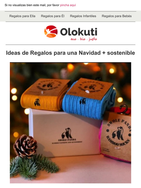 Esta Navidad regala alegría y sostenibilidad