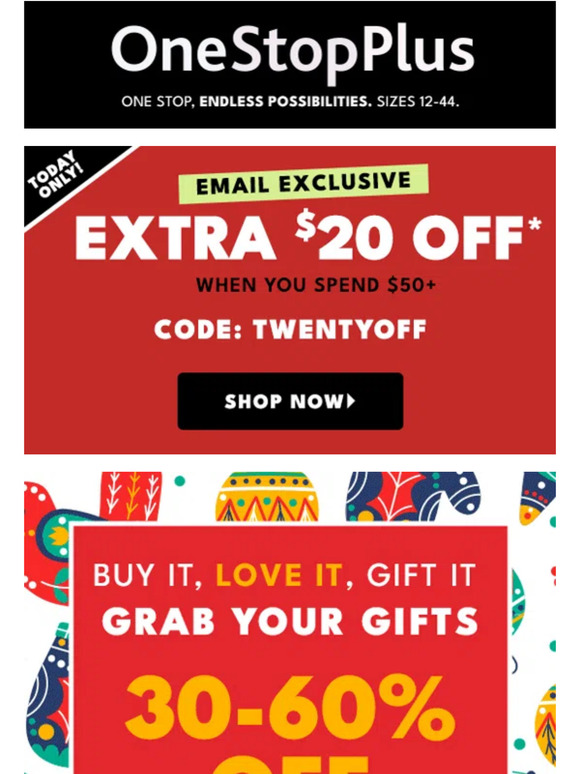 One Stop Plus Added to your account 20 OFF Milled