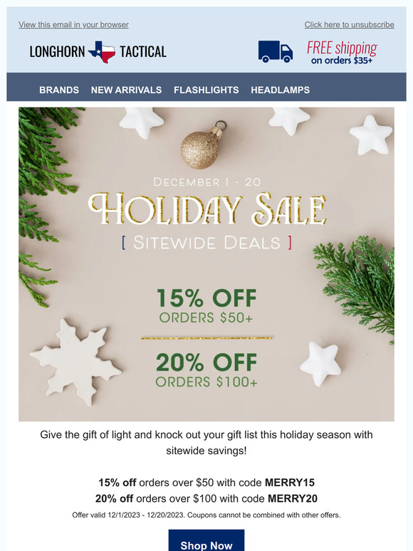 Longhorn Tactical Be Ready, Be Prepared 🎁 Tactical Gift Guide Milled