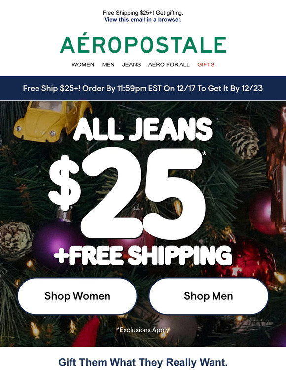 Aeropostale Uniforms On Sale  15% Off + Free Shipping Deal!