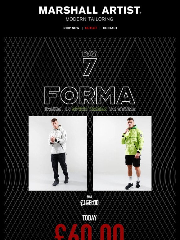 💥DAY 7 - FORMA JACKET £60.00💥