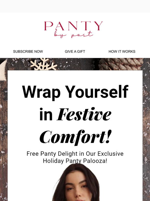 It's time! Our Black Friday PantyByPost sale is happening now