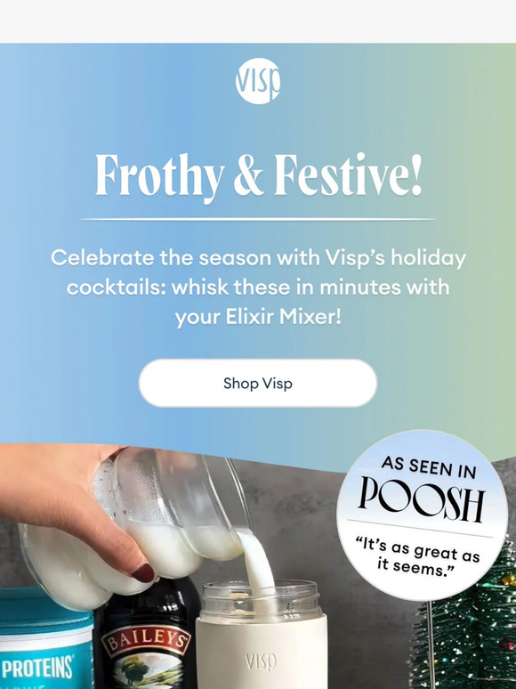 Visp Elixir Mixer Bottle