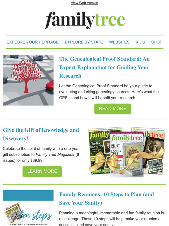 Family Tree Magazine: The Genealogical Proof Standard: An Expert ...