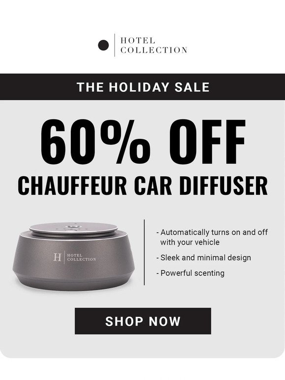 Chauffeur Car Diffuser™ - Hotel Collection