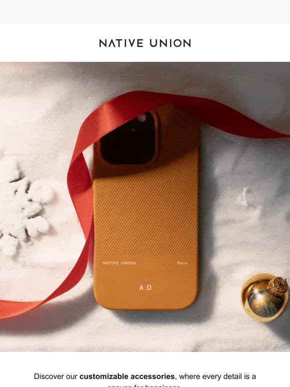 Discover our customizable items ✍️