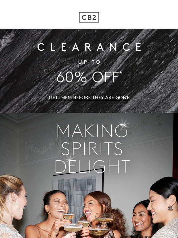 CB2 ends tomorrow bedroom furniture sale. Milled